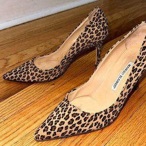 Manolo Blahnik Cheetah Heels